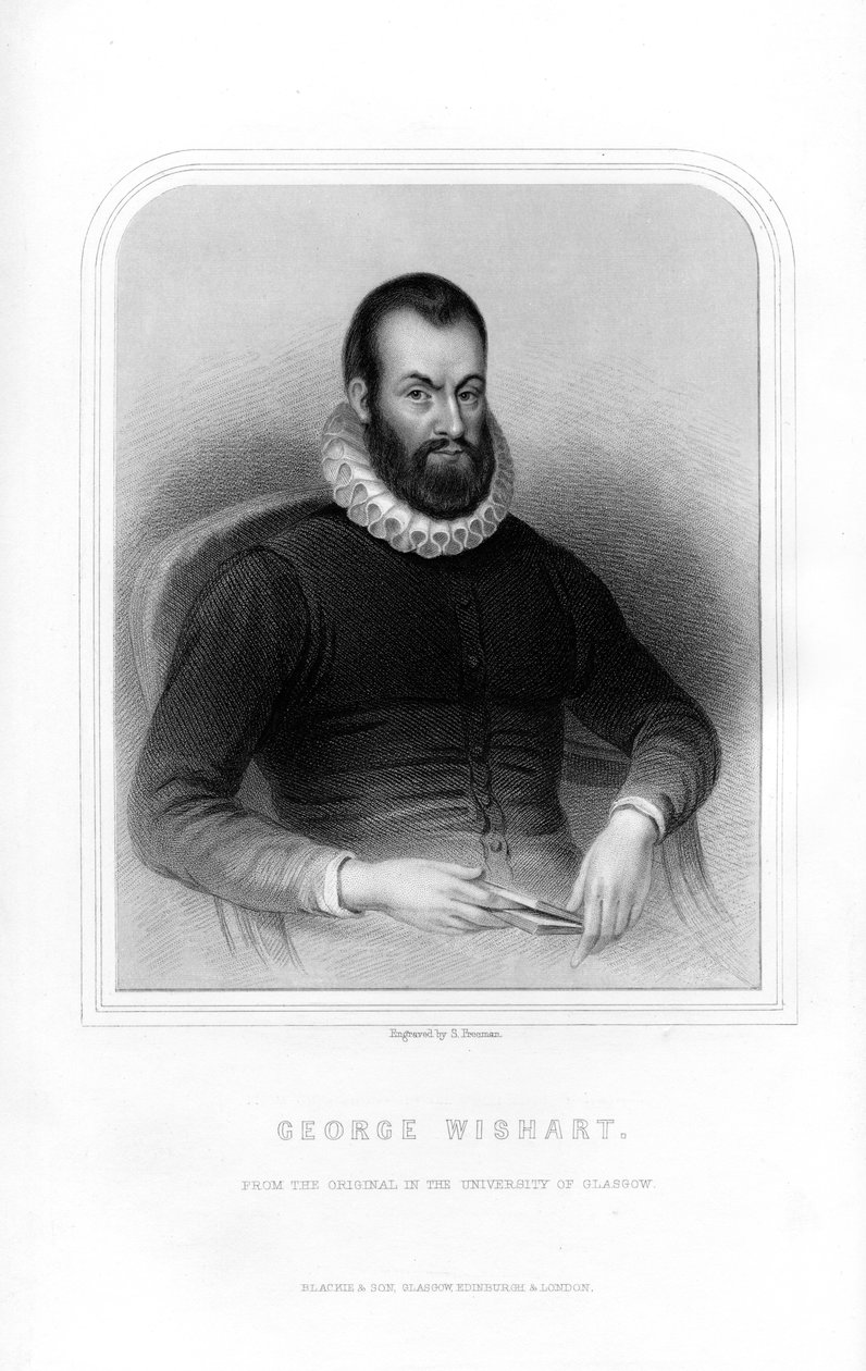 George Wishart skót vallási reformer és protestáns mártír, 1870 alkotó: S. Freeman