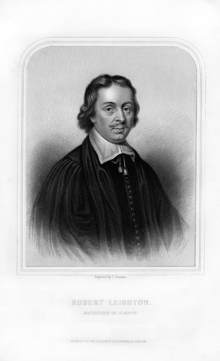 Robert Leighton, skót elöljáró, 1870. alkotó: S. Freeman