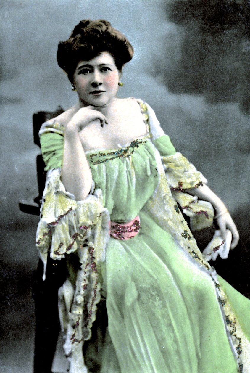 Marie Tempest 1864-1942, angol énekes és színésznő, 1905. alkotó: S Hildesheimer and Co