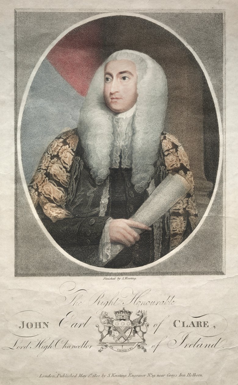 John Fitzgibbon, Clare grófja alkotó: S. Kersting