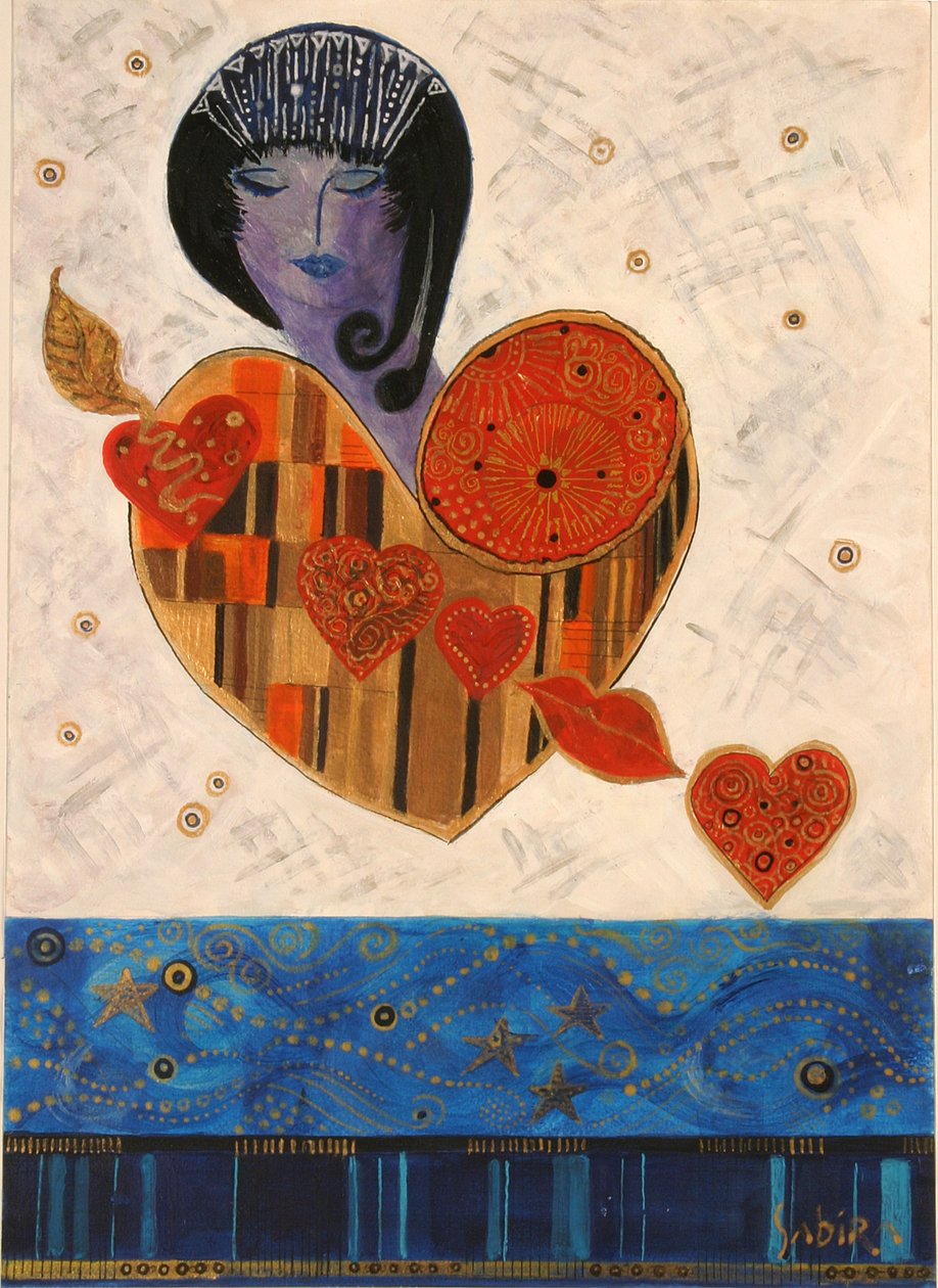 Szívek tortája, 2007 alkotó: Sabira Manek