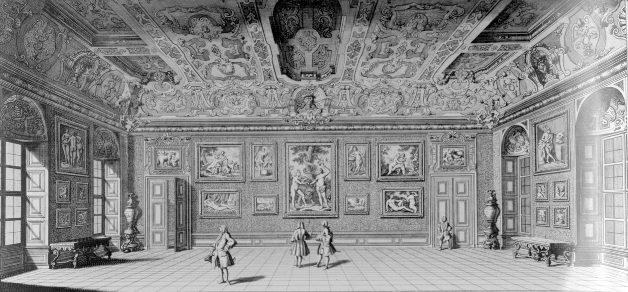 A bécsi Belvedere-i Képgaléria, „Korunk legfelsőbb hősének, Jenő Ferenc Savoyai és Piemont hercegének csodálatos háborúja és győzelmi tábora” című könyvben jelent meg, 1731-1740 alkotó: Salomon Kleiner