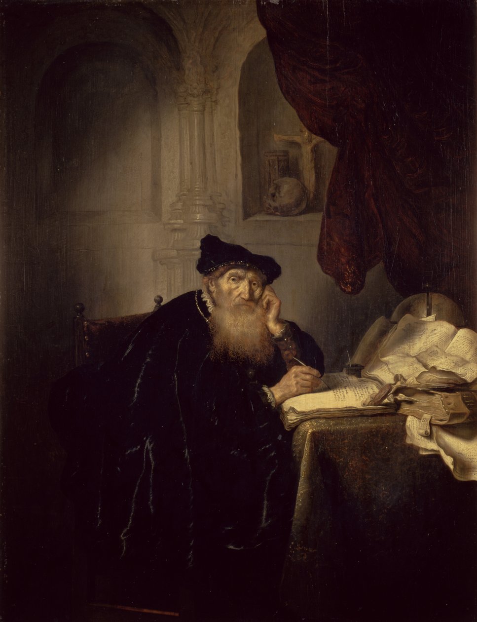 Egy filozófus, 1635 alkotó: Salomon Koninck