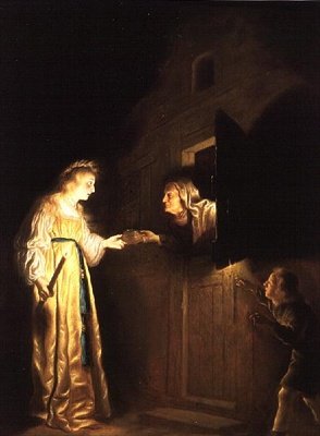 Ceres gúnyolódása alkotó: Salomon Koninck