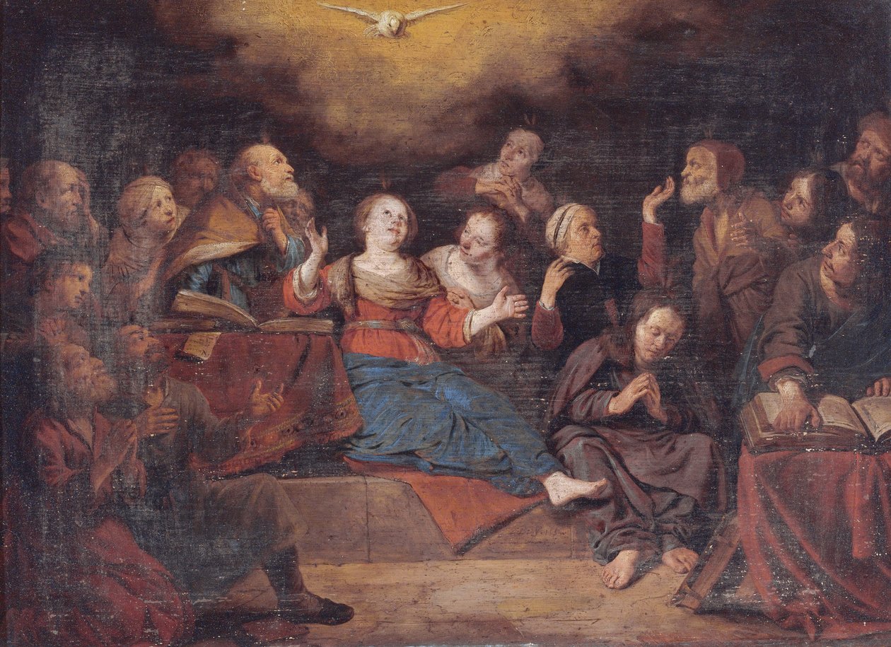 Pünkösd alkotó: Salomon de Bray
