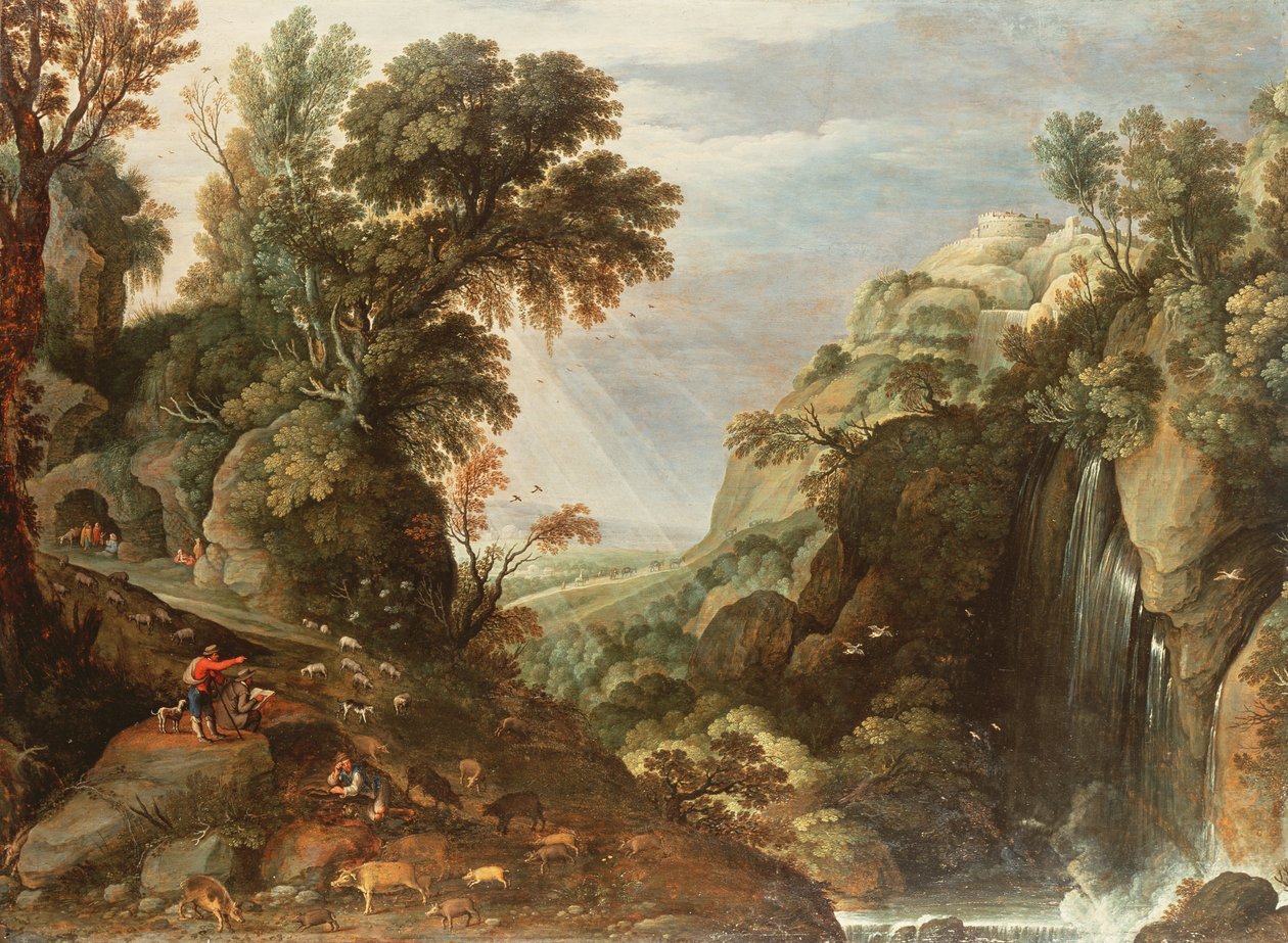 Klasszikus táj alkotó: Salomon van Ruisdael or Ruysdael