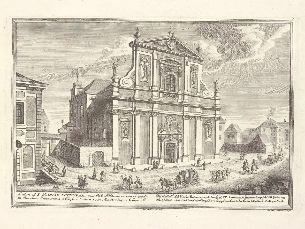 Kis dominikánus templom alkotó: Salomon Kleiner