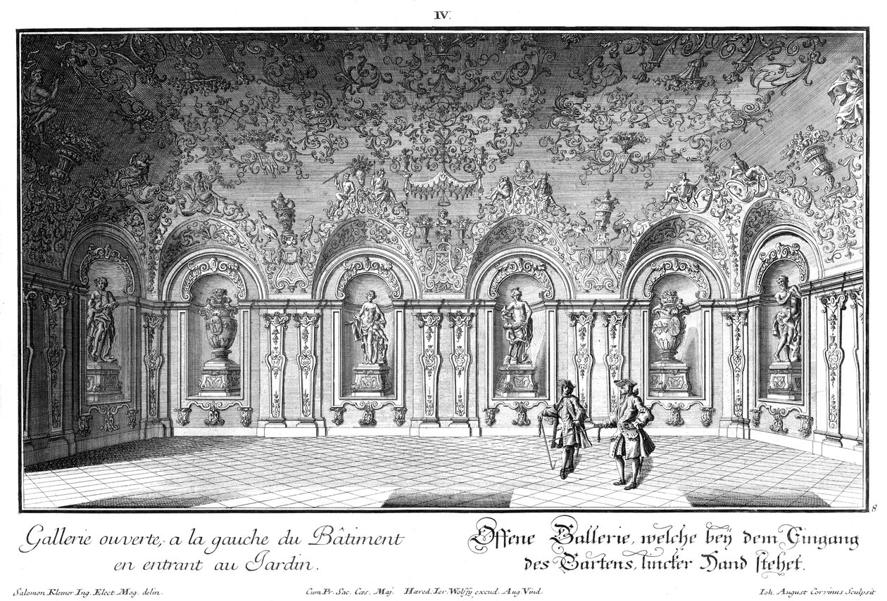 Nyitott galéria a nyugati szárnyban alkotó: Salomon Kleiner