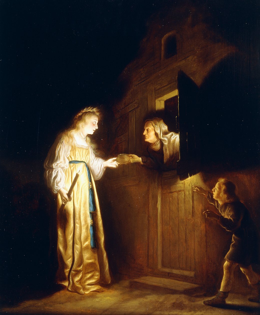 Ceres kigúnyolása, 1645 alkotó: Salomon Koninck