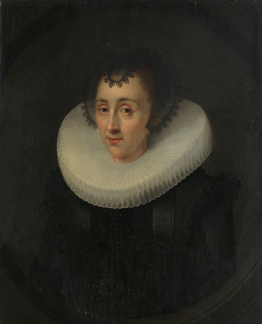 Hortensia del Prado portréja (?-1627) alkotó: Salomon Mesdach (attributed to)