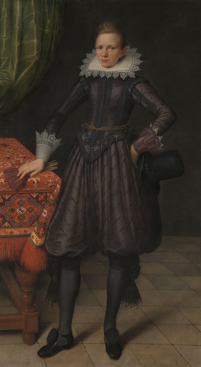 Peter Courten portréja Peter Courten (1599-1624) portréja alkotó: Salomon Mesdach (attributed to)