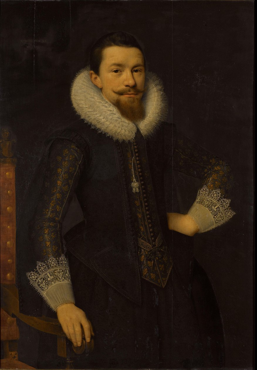 Pieter Boudaen Courten (1594-1668) portréja alkotó: Salomon Mesdach (attributed to)