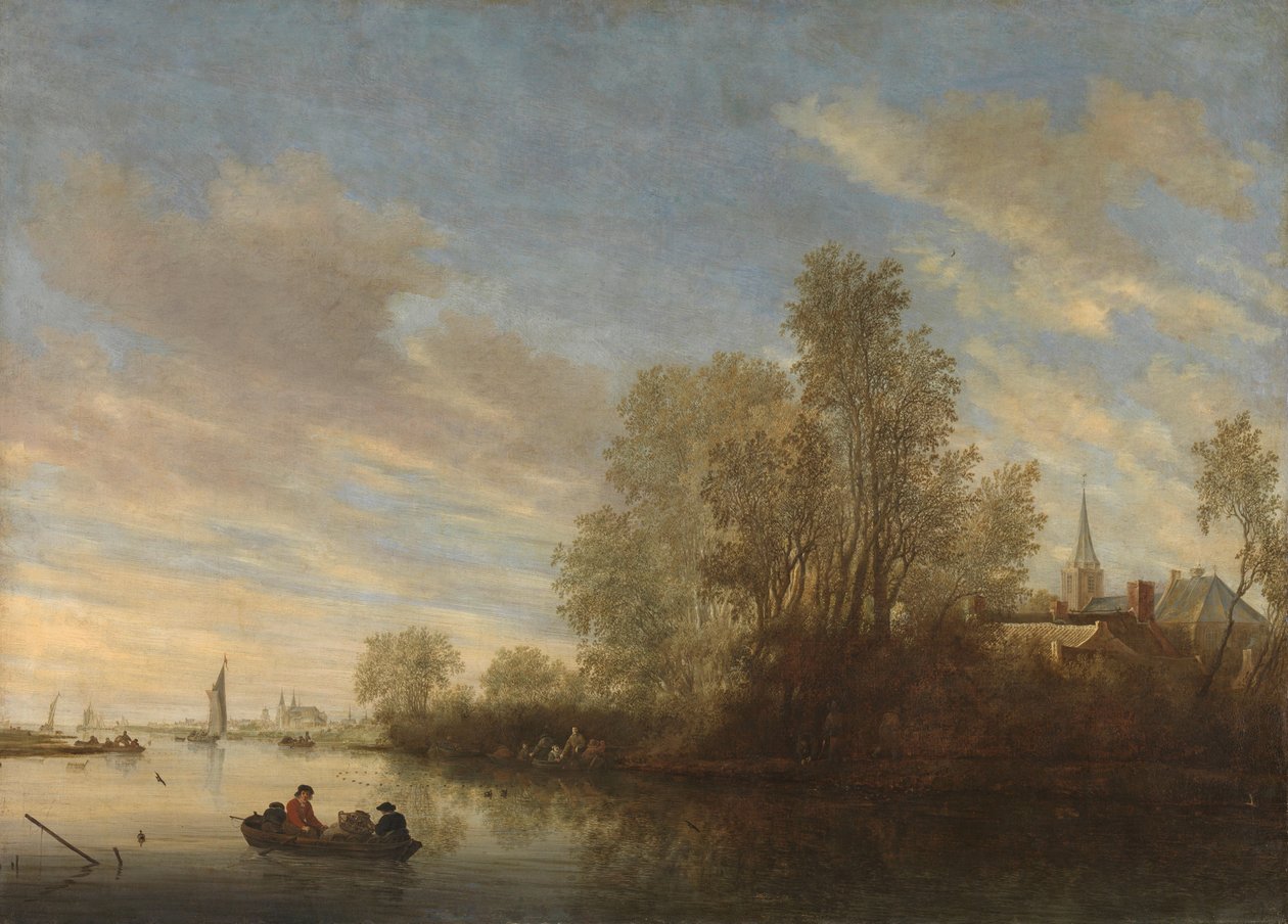  alkotó: Salomon van Ruisdael or Ruysdael