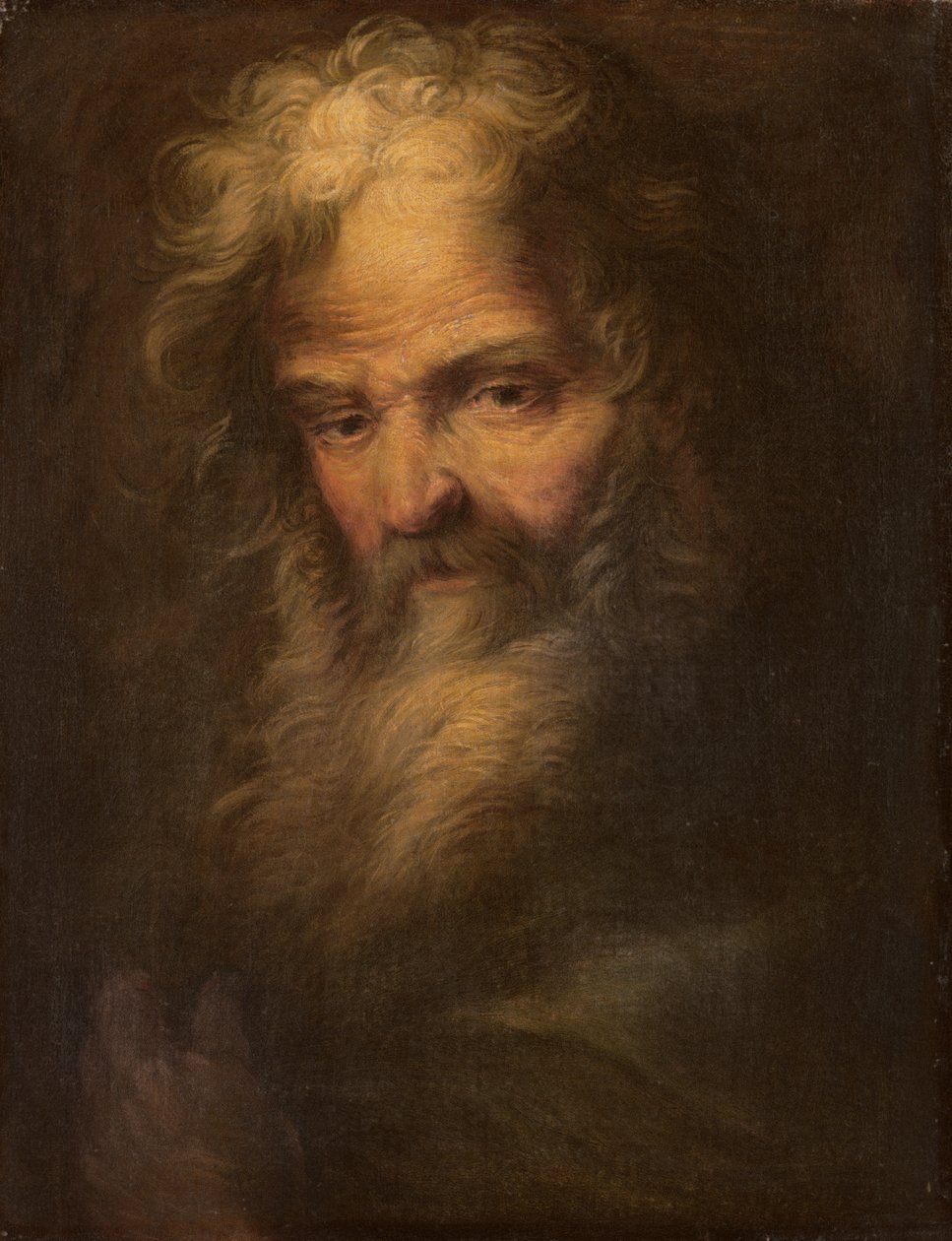 Szakállas próféta alkotó: Salvator Rosa