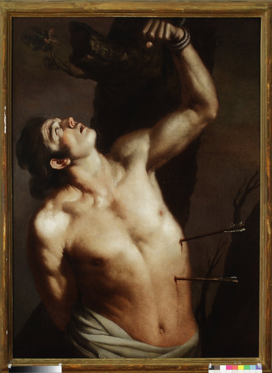 Szent Sebestyén (olaj, vászon) alkotó: Salvator (attr. to) Rosa