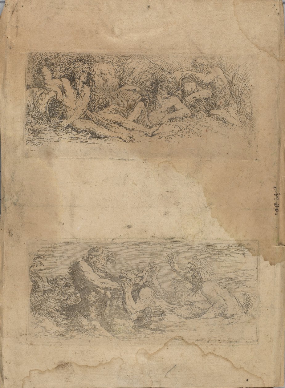 (Figurine Series) River Gods alkotó: Salvator Rosa