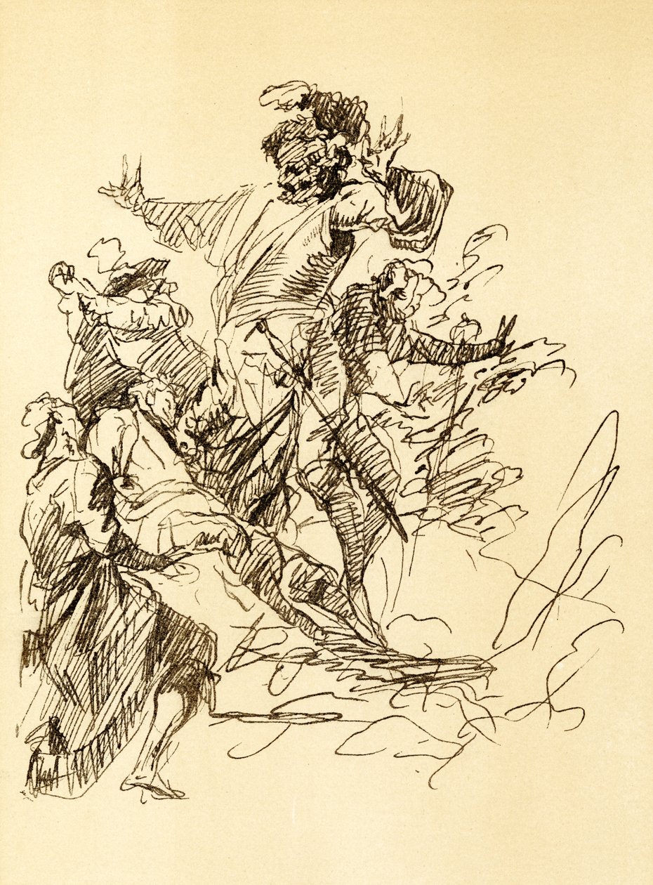 Összetétel tanulmány alkotó: Salvator Rosa