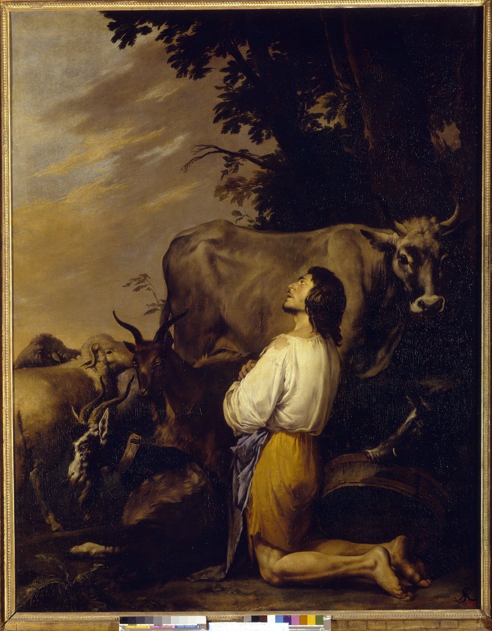 A tékozló fiú példázata (The Parable Of Prodigal Son). Salvatore Rosa (1615-1673) festménye, olaj, vászon, 1640-1650 körül. olasz művészet alkotó: Salvator Rosa
