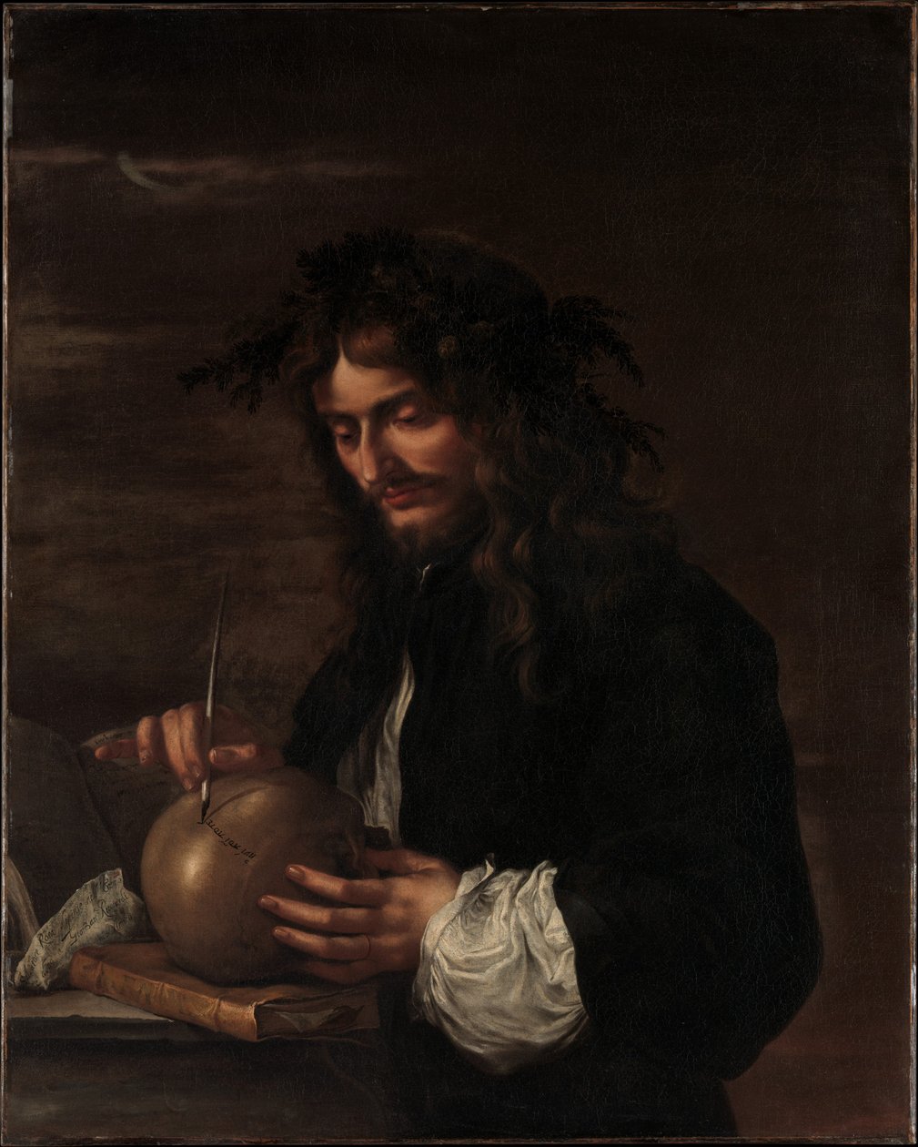 Önarckép alkotó: Salvator Rosa
