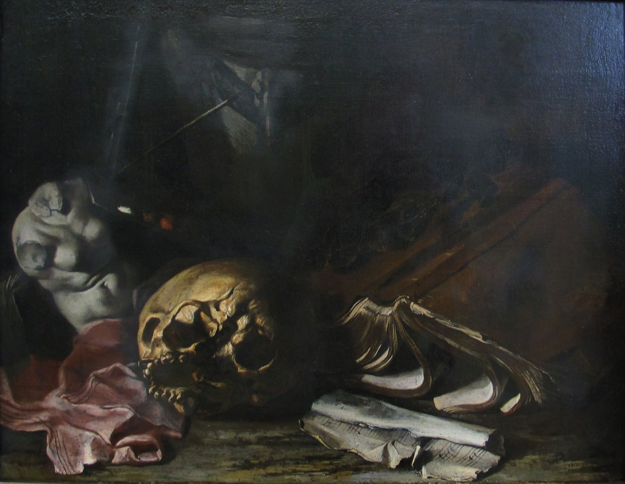 Csendélet alkotó: Salvator Rosa