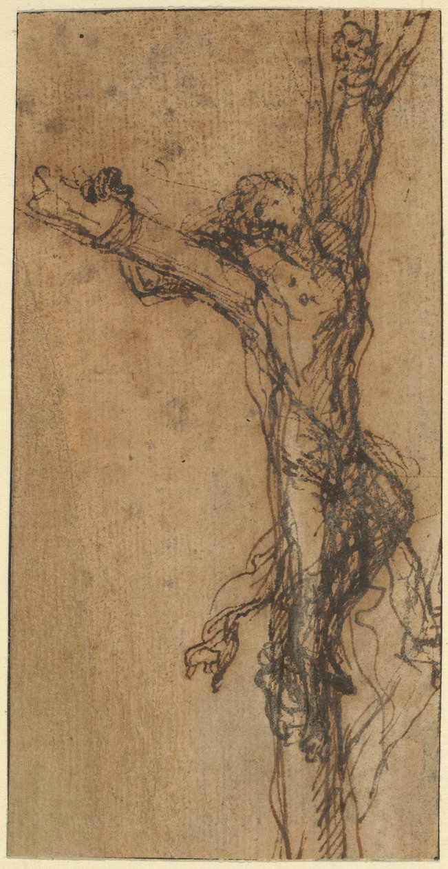 Tanulmány a Polycrates’ keresztrefeszítéséről alkotó: Salvator Rosa
