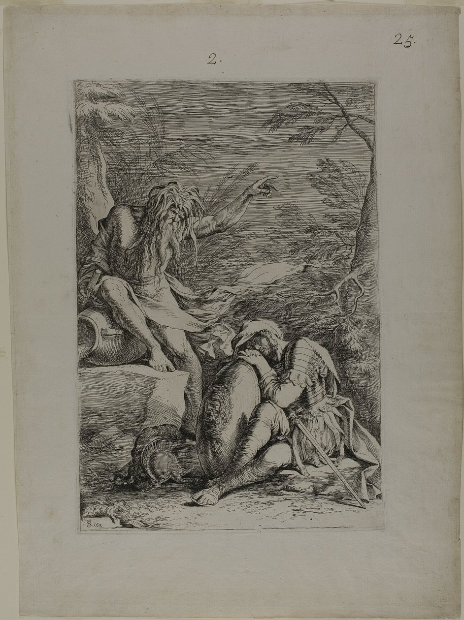 Aeneas álma alkotó: Salvator Rosa