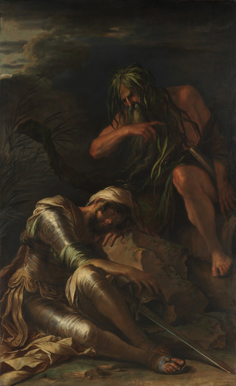 Aeneas álma, 1660-65. alkotó: Salvator Rosa