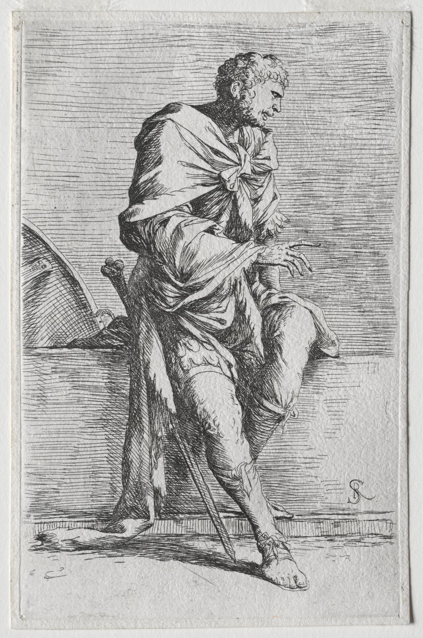 A figura sorozat: Figurina alkotó: Salvator Rosa