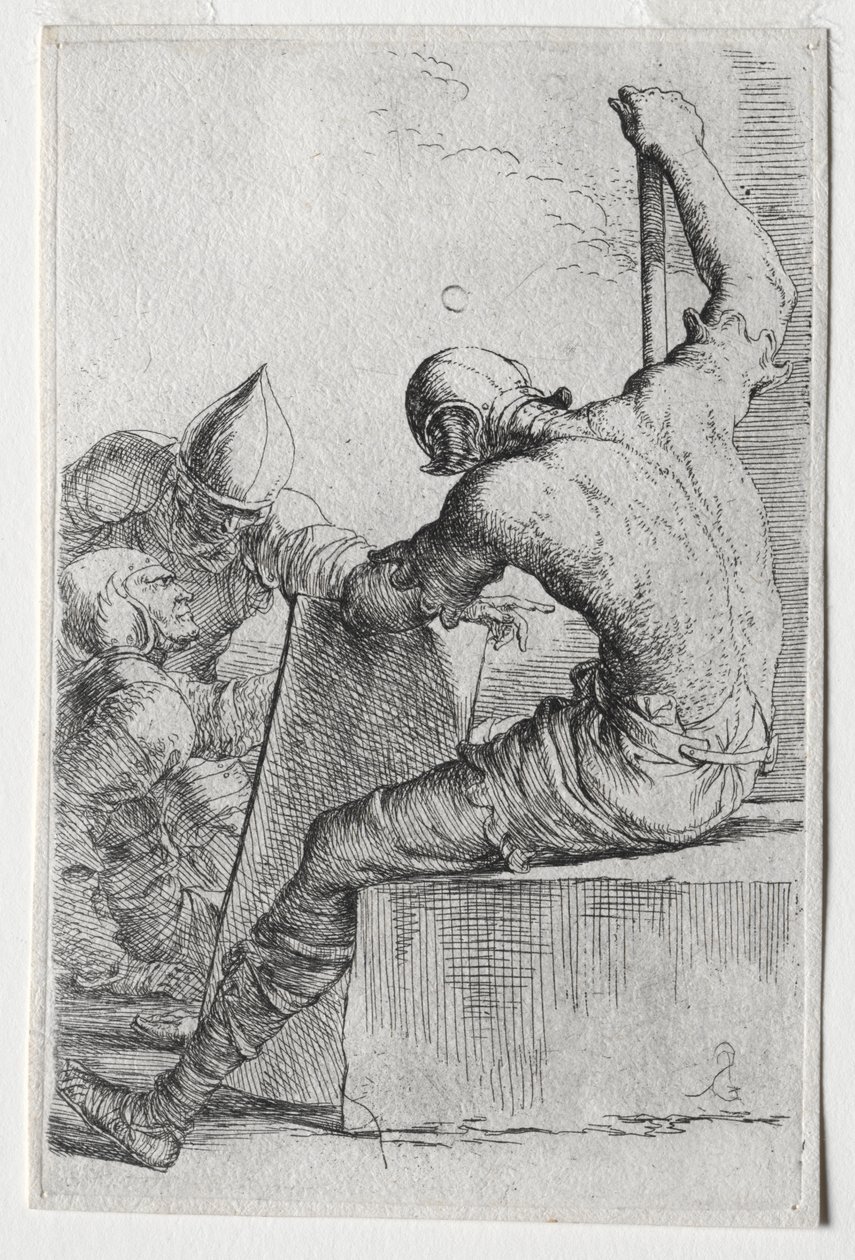A figura sorozat: figura alkotó: Salvator Rosa