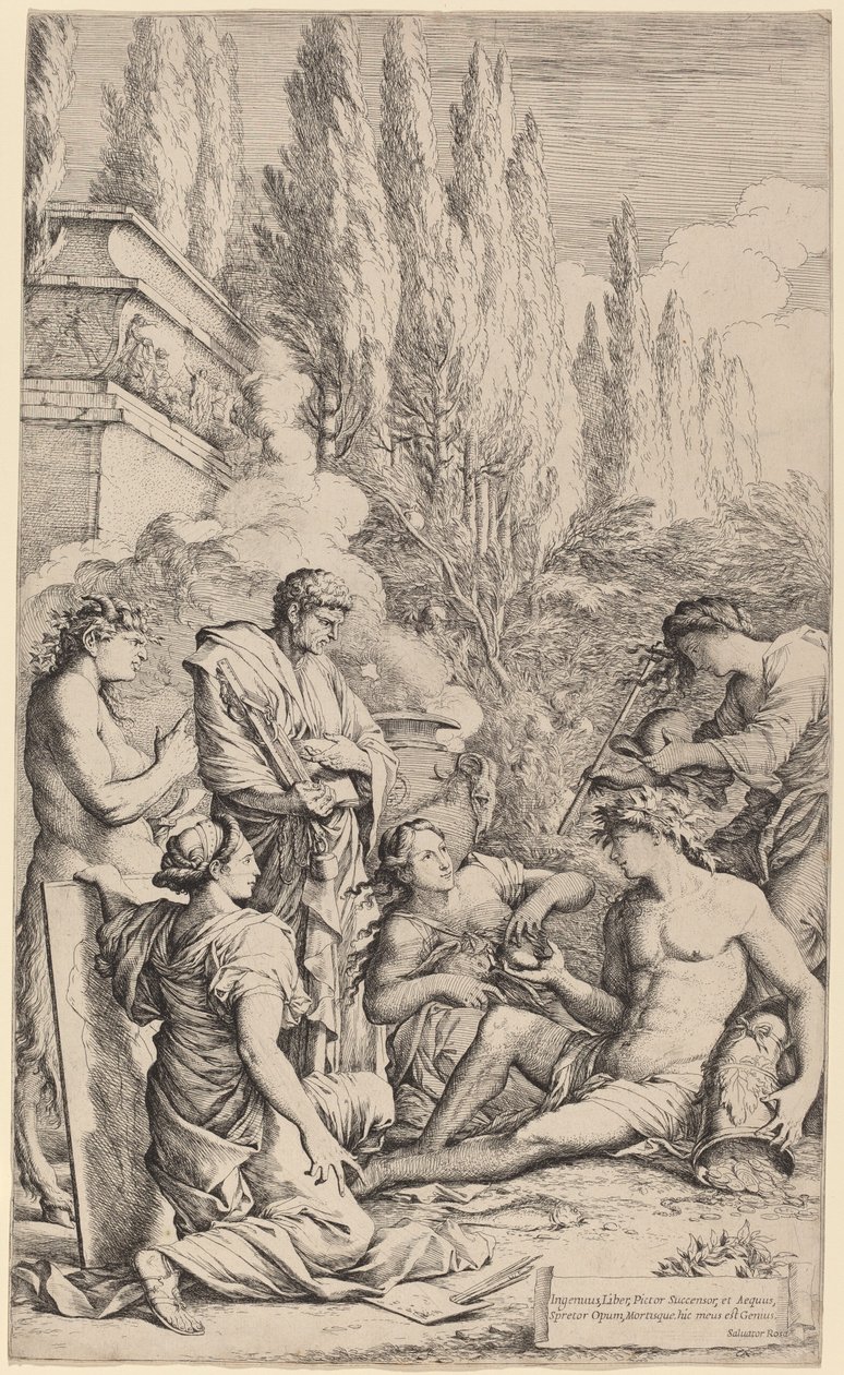 Salvator Rosa géniusza alkotó: Salvator Rosa