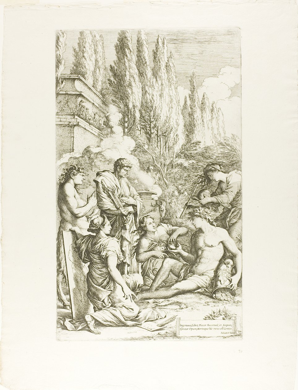 Salvator Rosa géniusza alkotó: Salvator Rosa