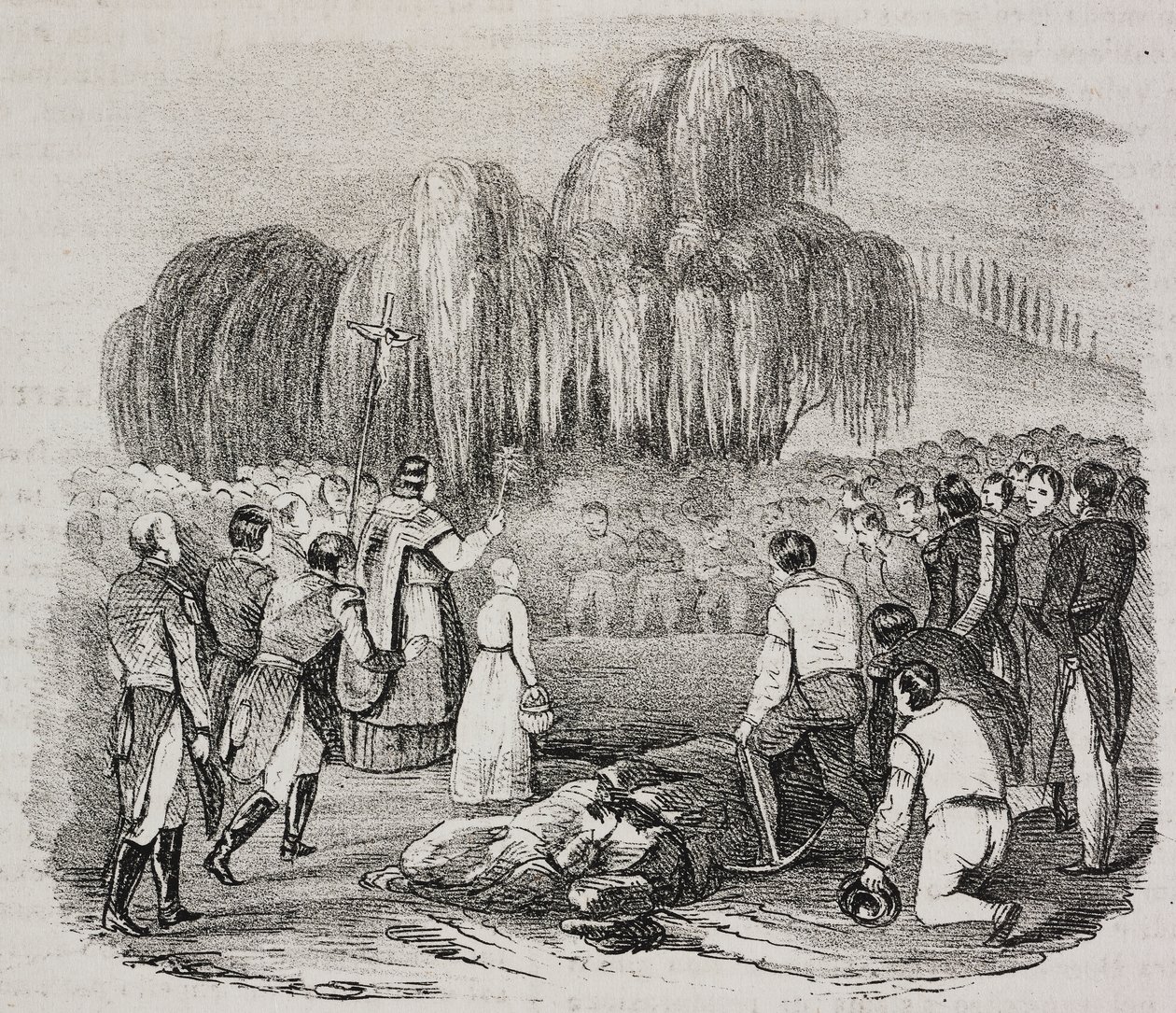 Bonaparte Napóleon temetése a Szent Helena szigeten, május 9 alkotó: Salvatore Puglia