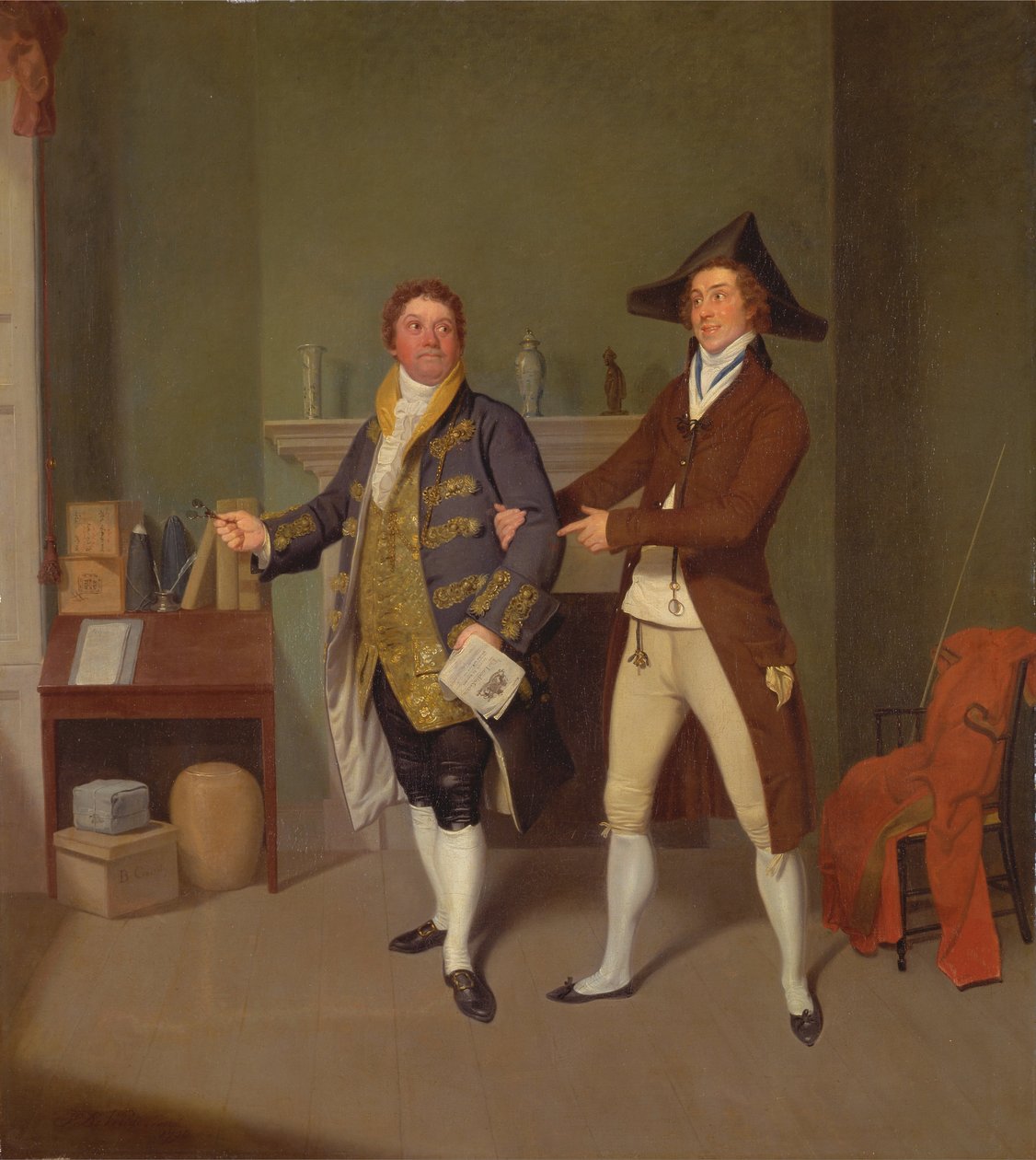 John Quick és John Fawcett, Thomas Moretons, A házasság útja alkotó: Samuel de Wilde