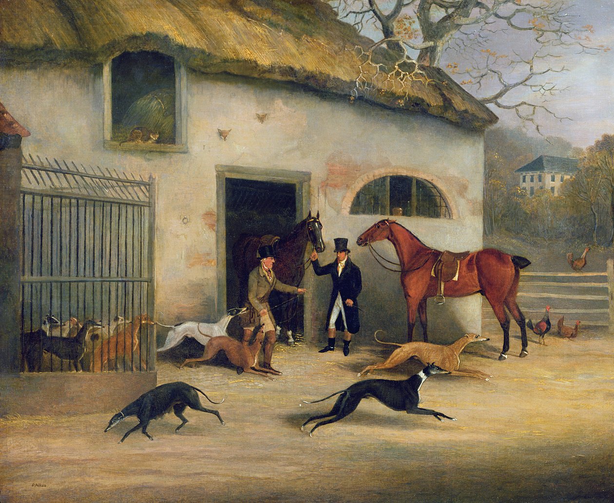 Pályafutás: indulás (lásd még 444842, 444843) alkotó: Samuel Henry Alken