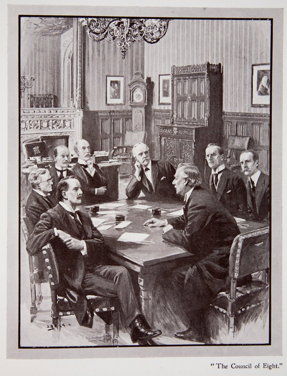 Vétókonferencia, „Az 1910-es év: a figyelemre méltó eredmények és események feljegyzése”, 1910 alkotó: Samuel Begg