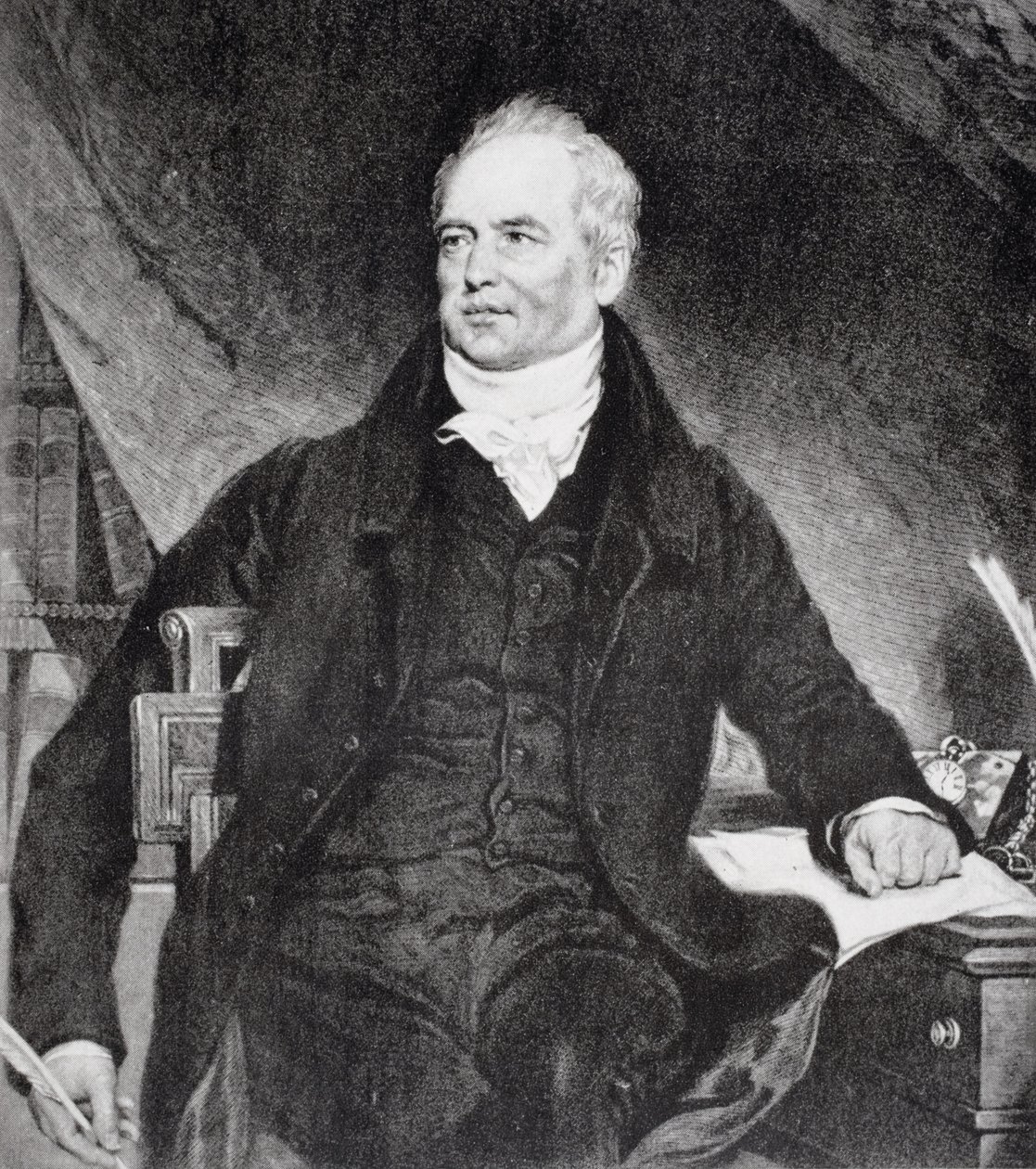 John Rickman (1771-1840) A Charles Lamb élete, I. kötetből, E.V. Lucas, 1905-ben jelent meg alkotó: Samuel Bellin