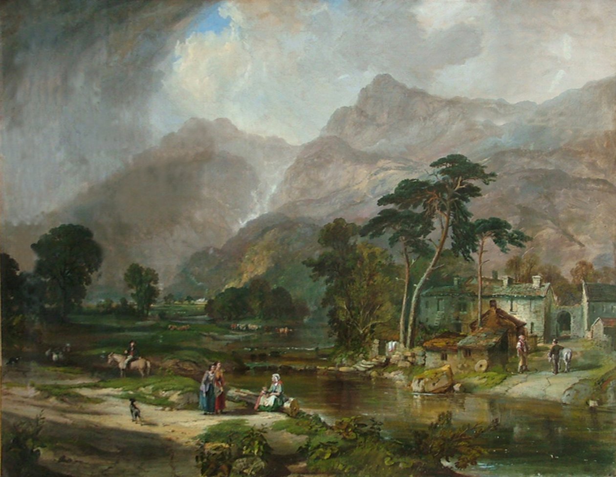 Borrowdale, 1846 alkotó: Samuel Bough