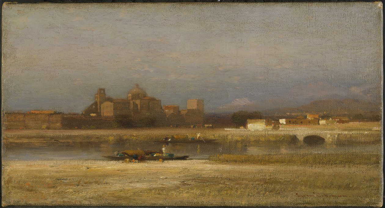 Bank of a Stream, 1892 alkotó: Samuel Colman