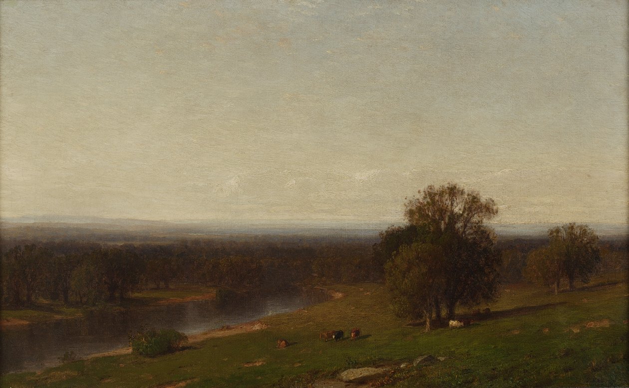 The Genesee Valley, New York, 1862-63 alkotó: Samuel Colman