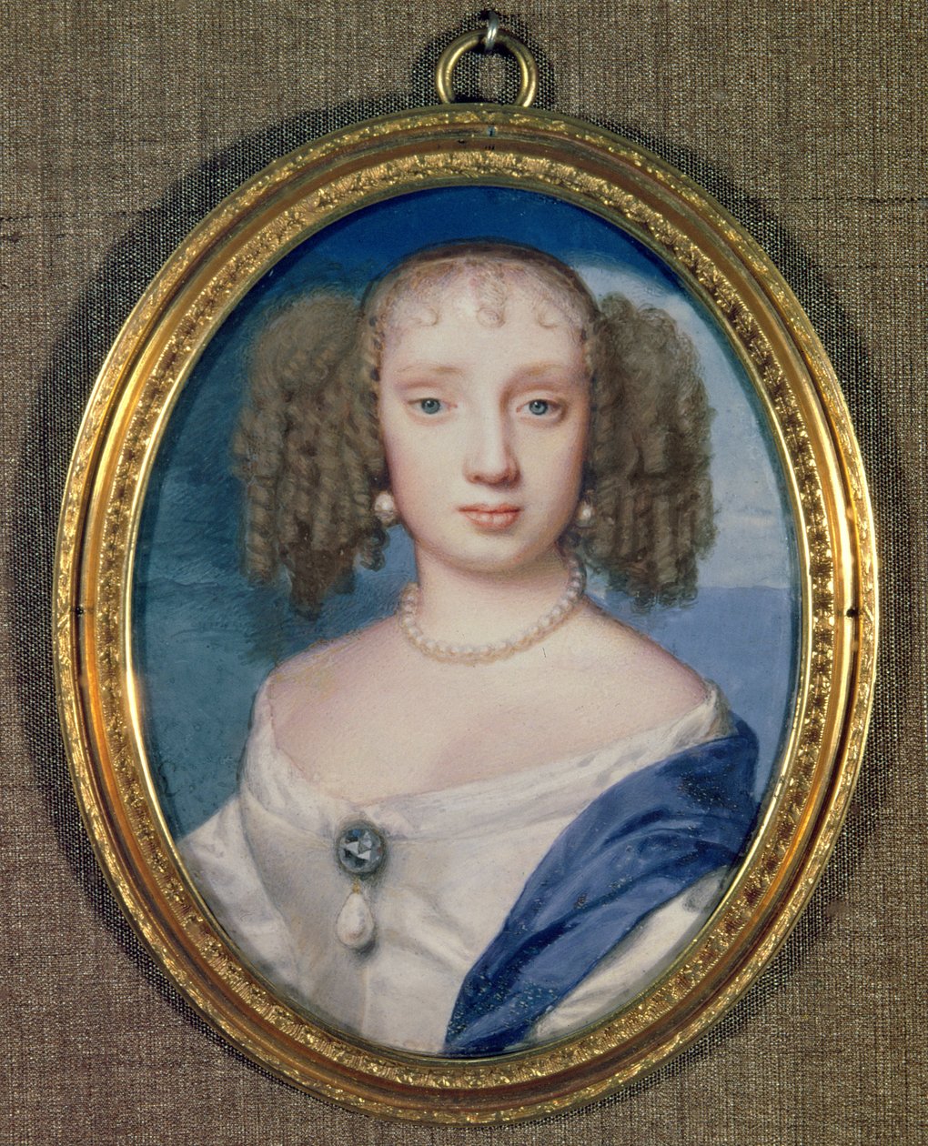 Orléans hercegnője, 1665 körül alkotó: Samuel Cooper