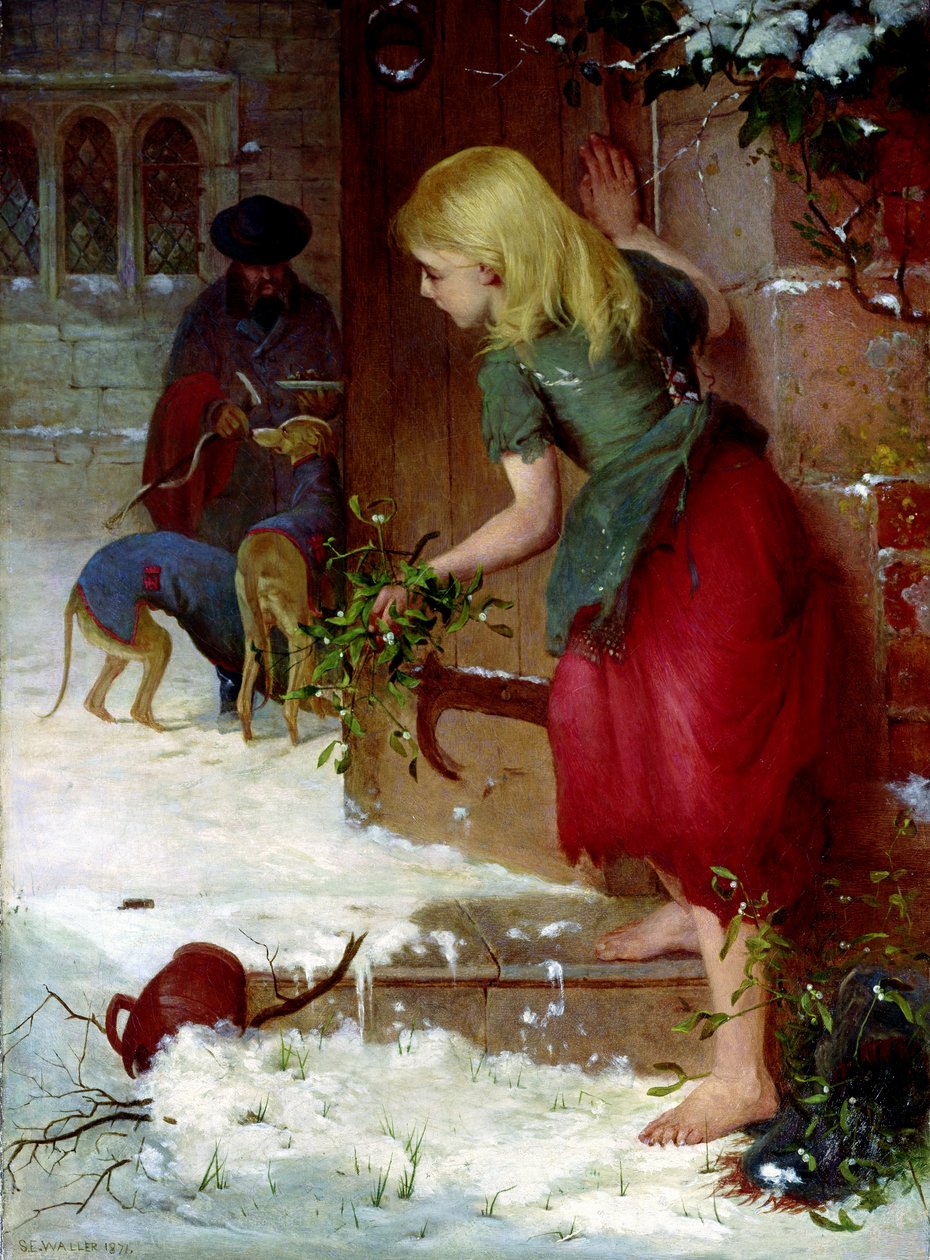 Fagyöngy eladó, 1871 alkotó: Samuel Edmund Waller