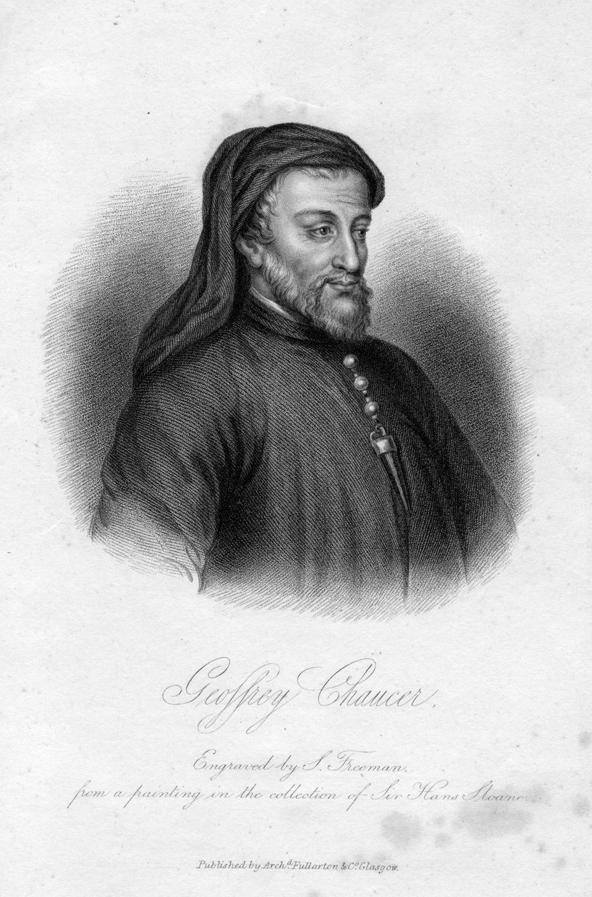 Geoffrey Chaucer alkotó: Samuel Freeman
