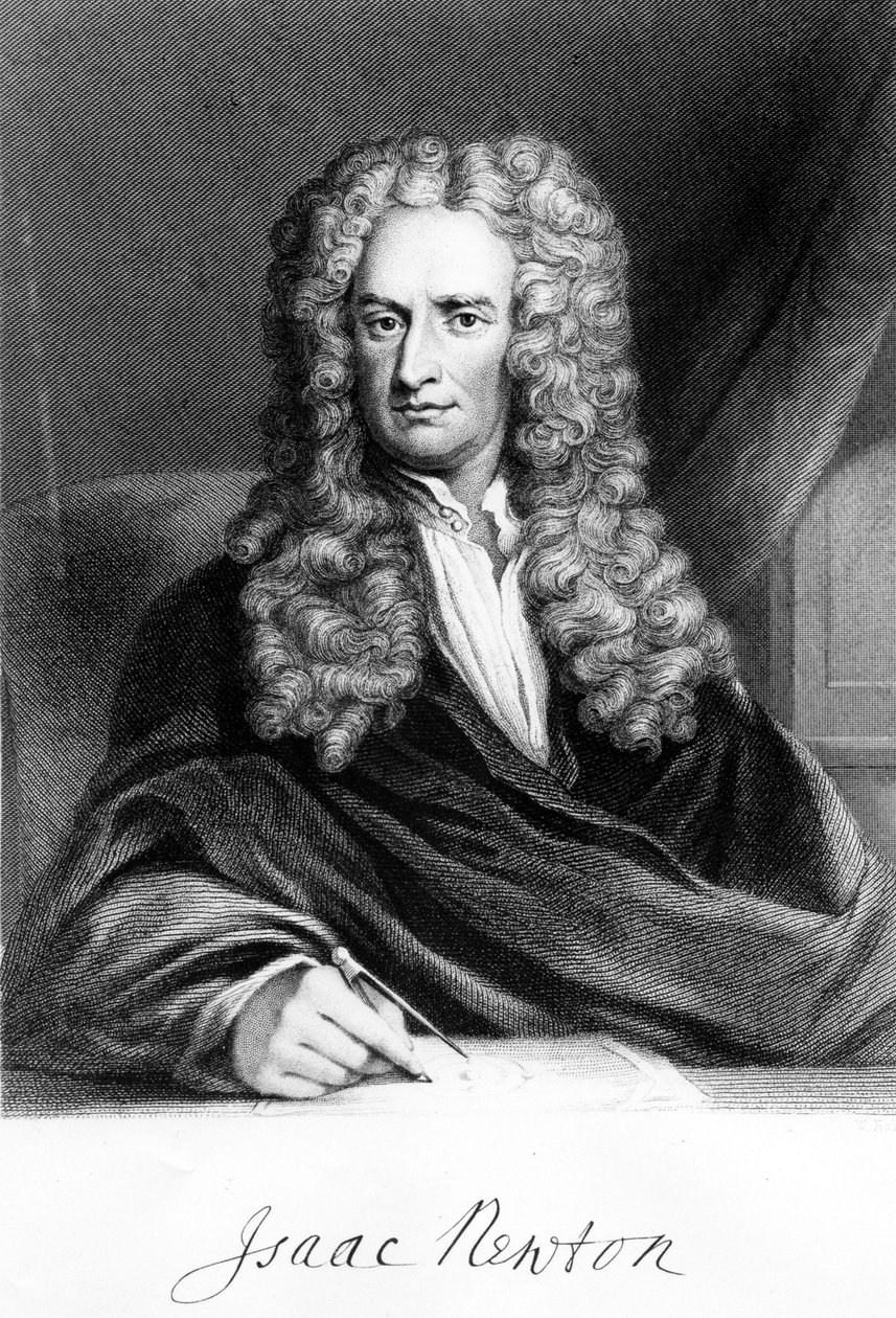 Isaac Newton alkotó: Samuel Freeman