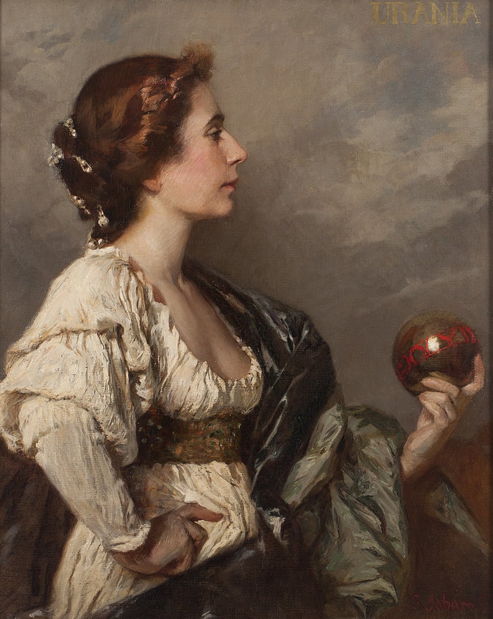 Uránia, 1895 alkotó: Samuel Isham