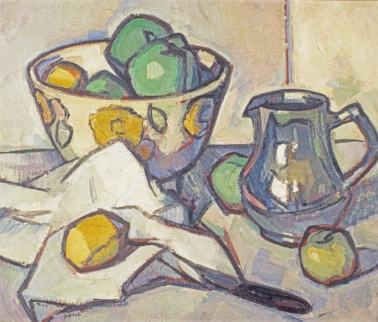 Csendélet alkotó: Samuel John Peploe