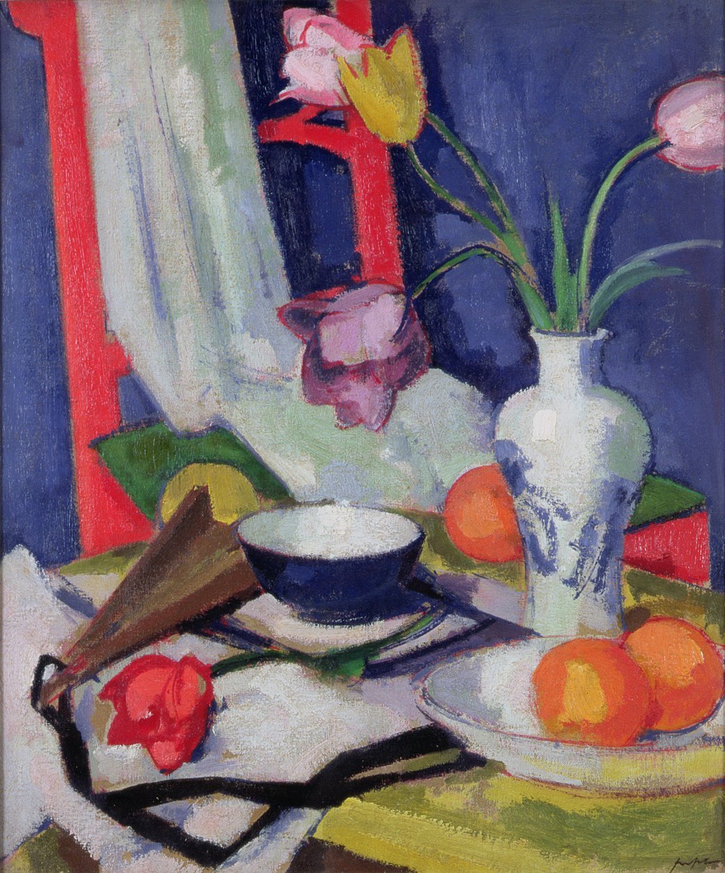 Csendélet tulipánokkal, 1925 alkotó: Samuel John Peploe