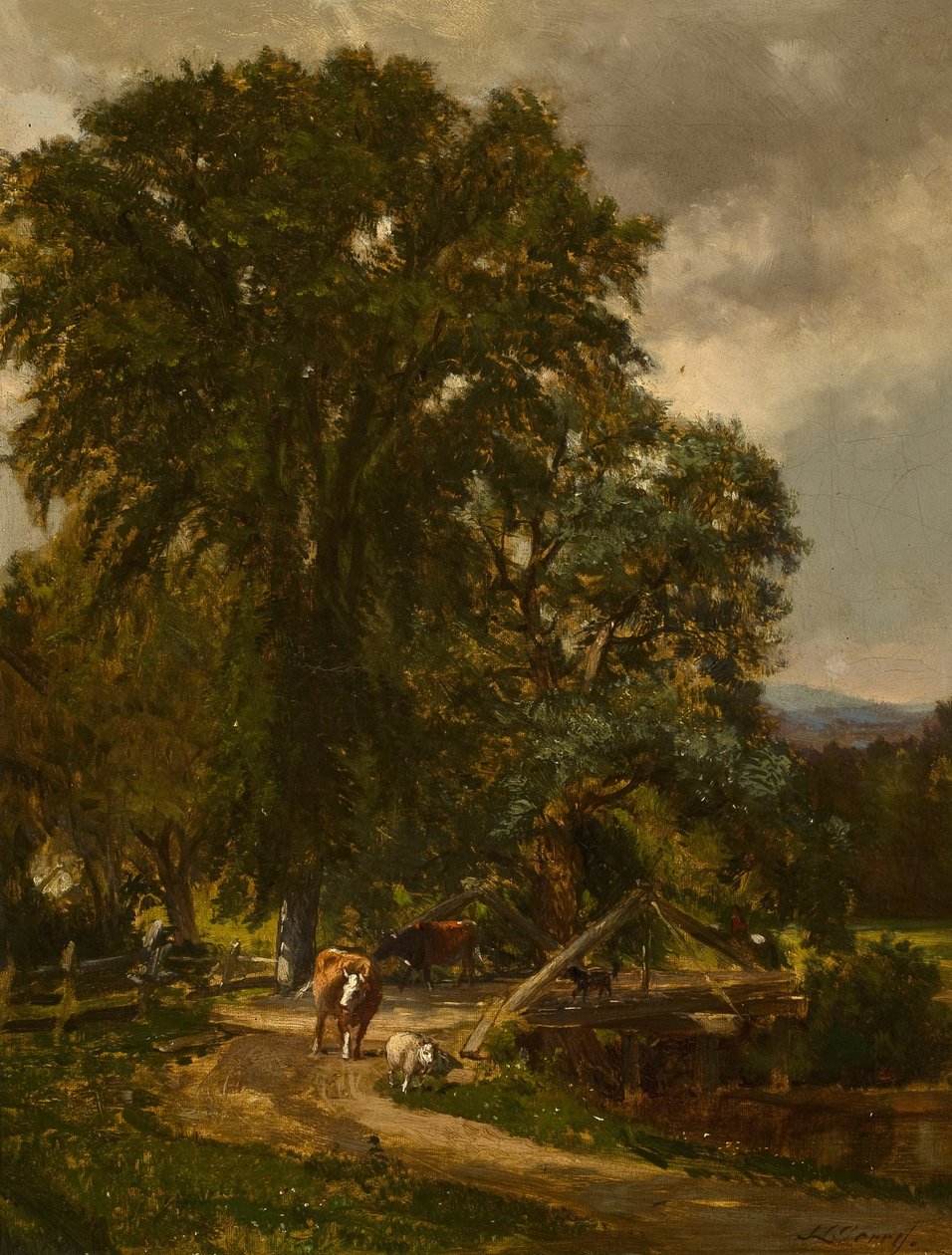 Rusztikus híd alkotó: Samuel Lancaster Gerry