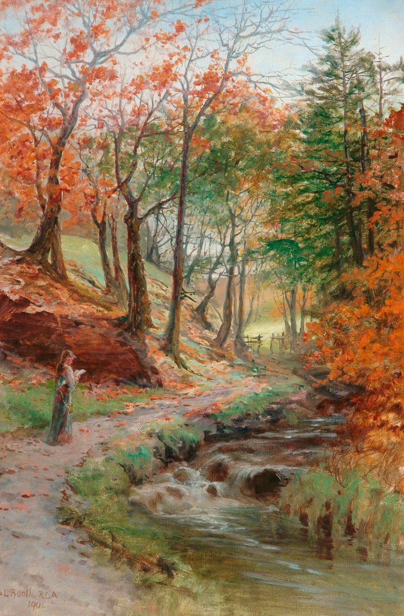 Dean Wood közelében, Rivington, 1901 alkotó: Samuel Lawson Booth
