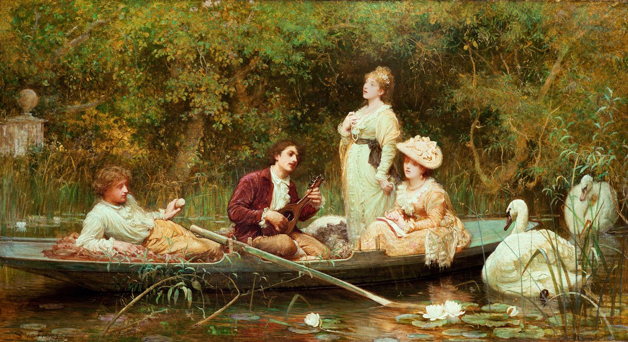Tisztességes, csendes és édes pihenés alkotó: Samuel Luke Fildes