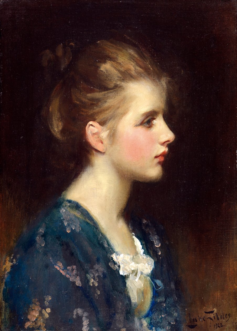 Nina, 1923 alkotó: Samuel Luke Fildes